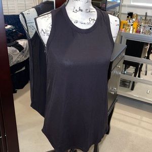 Athleta modal high neck tunic tank black never worn